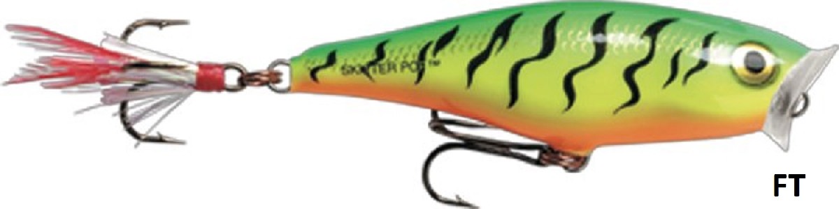 Rapala Skitter Pop 05 Firetiger - FT Rapala Skitter Pop 05 Firetiger - FT