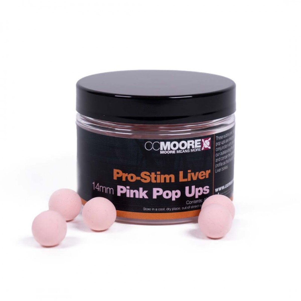 CC Moore Pro-Stim Liver Pink Pop Ups 14mm CC Moore Pro-Stim Liver Pink Pop Ups 14mm