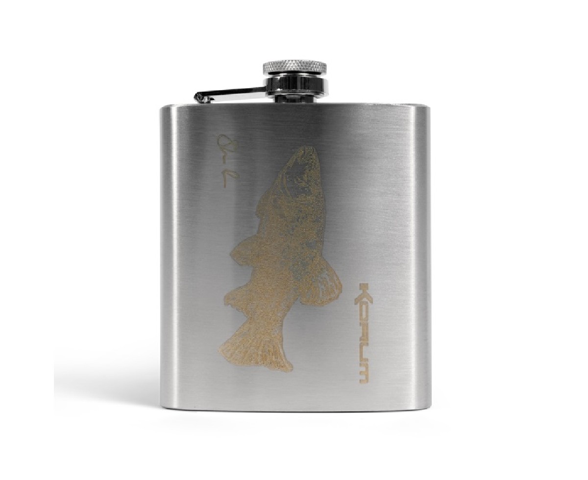 Korum Classic Hip Flask 7oz Tench