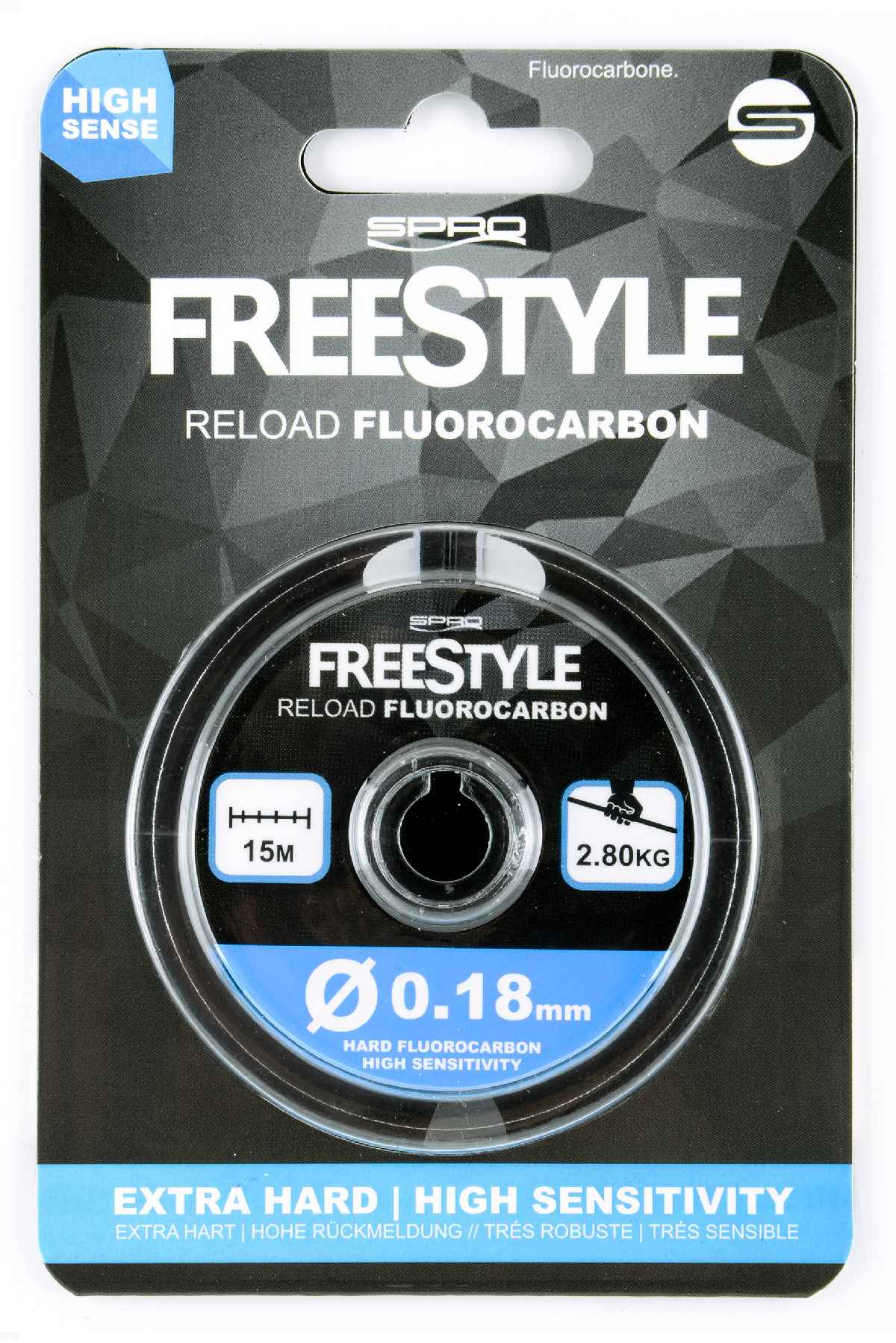 Spro Freestyle Fluorocarbon 15M 0,18 / 2.57Kg