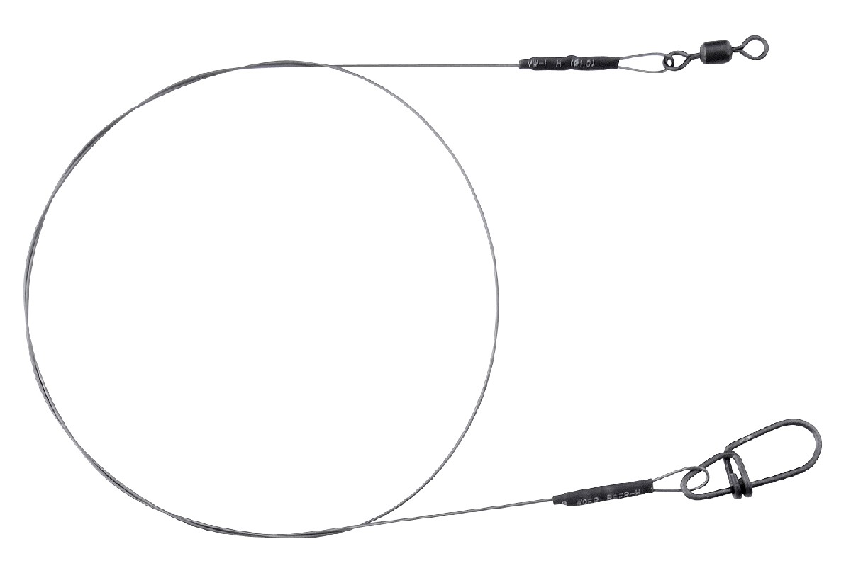 Spro Matt Black Leader 1X1 Titanium 22Lb 30cm Spro Matt Black Leader 1X1 Titanium 22Lb 30cm