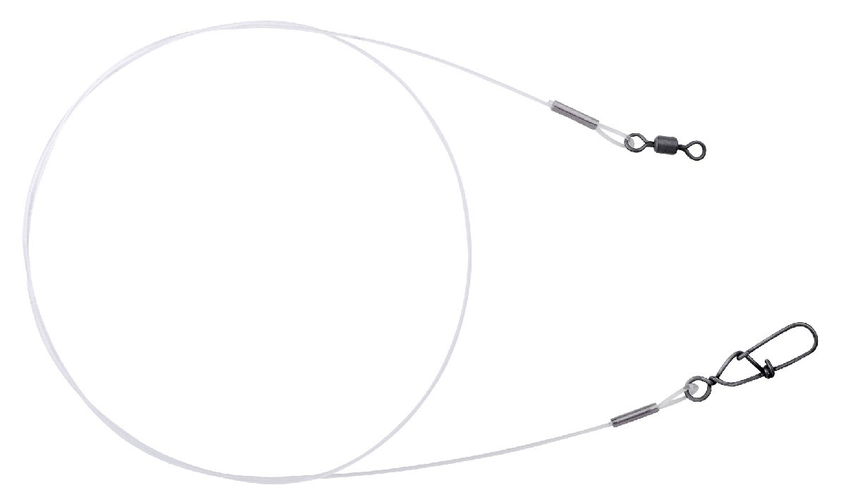 Spro Matt Black Leader Fluoro 2St. 66Lb 30cm Spro Matt Black Leader Fluoro 2St. 66Lb 30cm