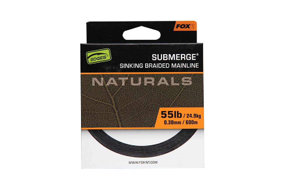Fox Submerge Naturals Sinking Braid X 300m / 0.38mm / 65lb
