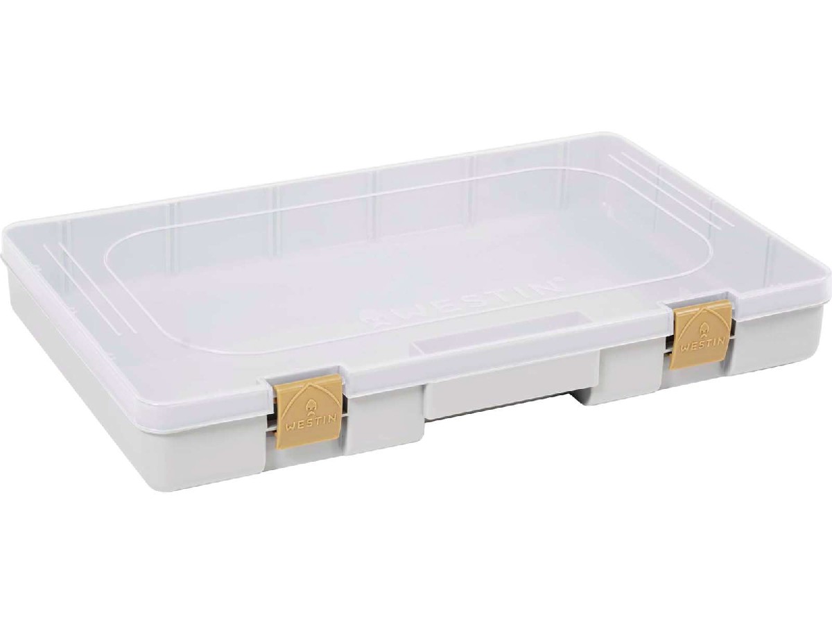 Westin W3 Game Tackle Box Open Grey & Clear 36x22,5x5 cm Westin W3 Game Tackle Box Open Grey & Clear 36x22,5x5 cm