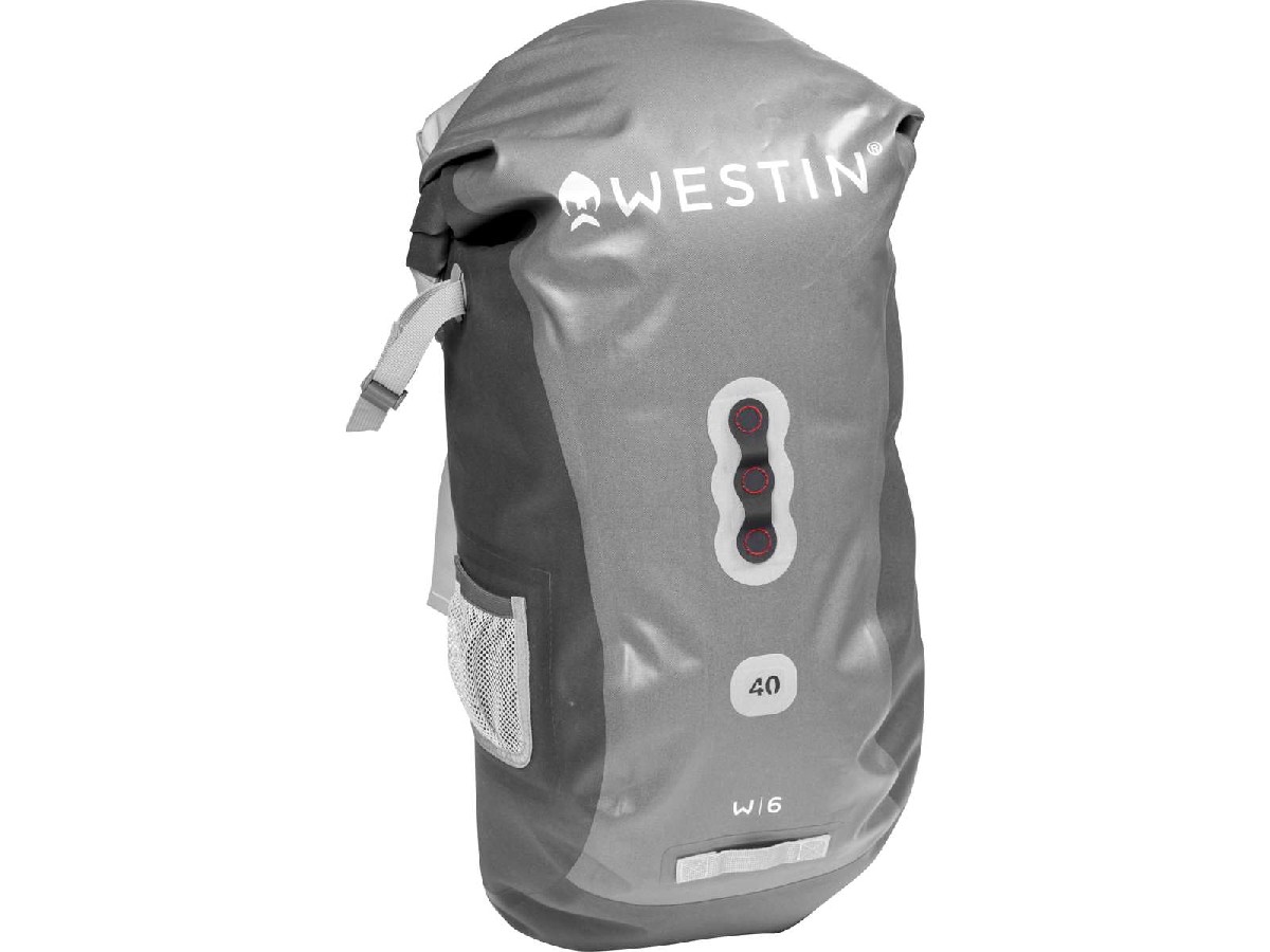 Westin W6 Roll-Top Backpack Silver & Grey 40L Westin W6 Roll-Top Backpack Silver & Grey 40L