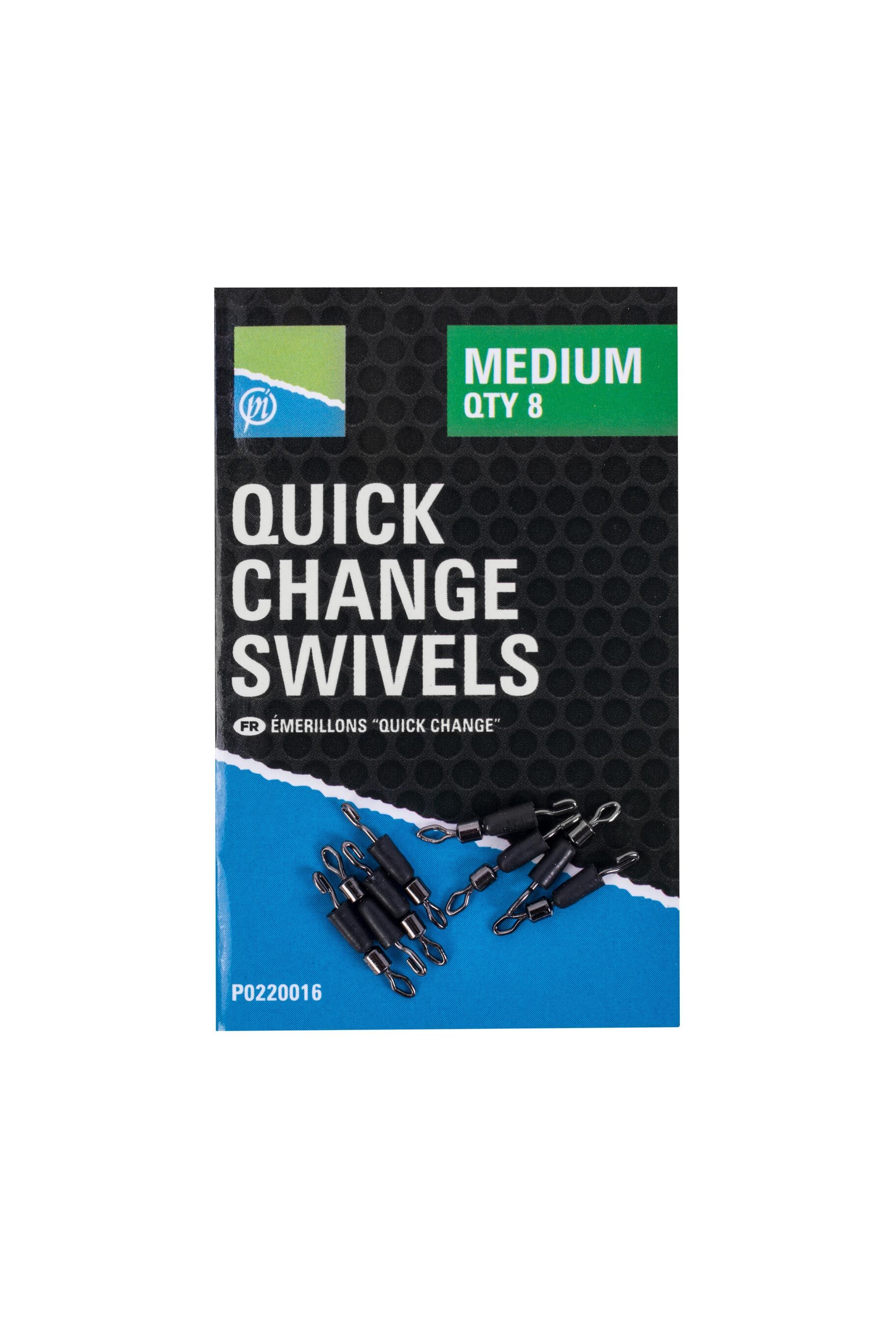 Preston Quick Change Swivels Small Preston Quick Change Swivels Small
