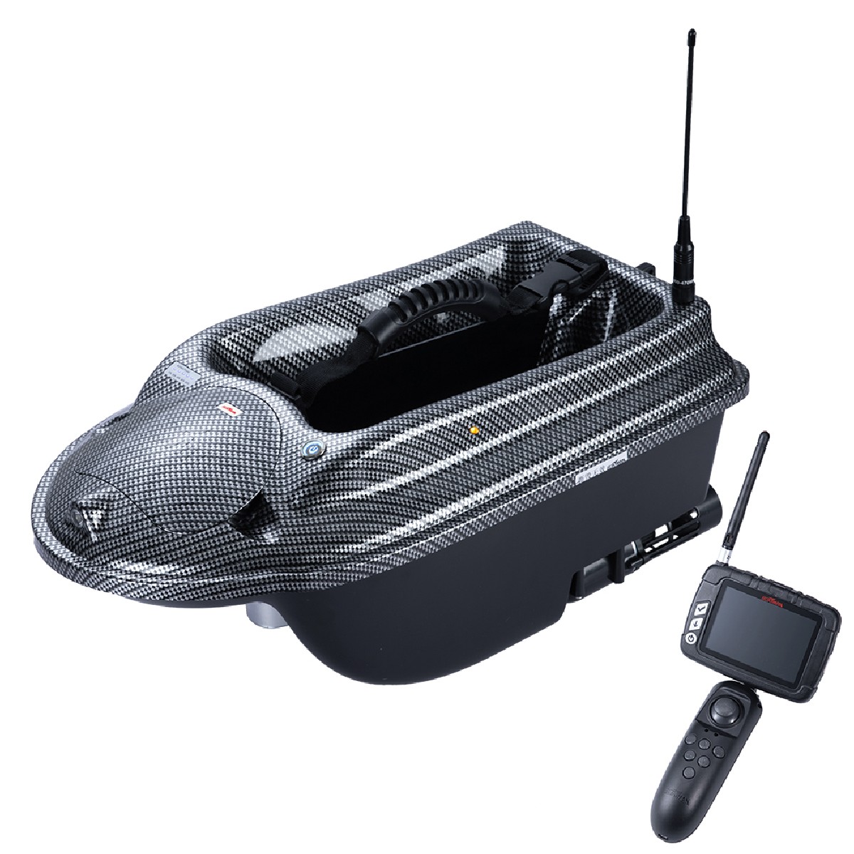Boatman Actor Plus Sonar Futterboot Carbon / Zwart