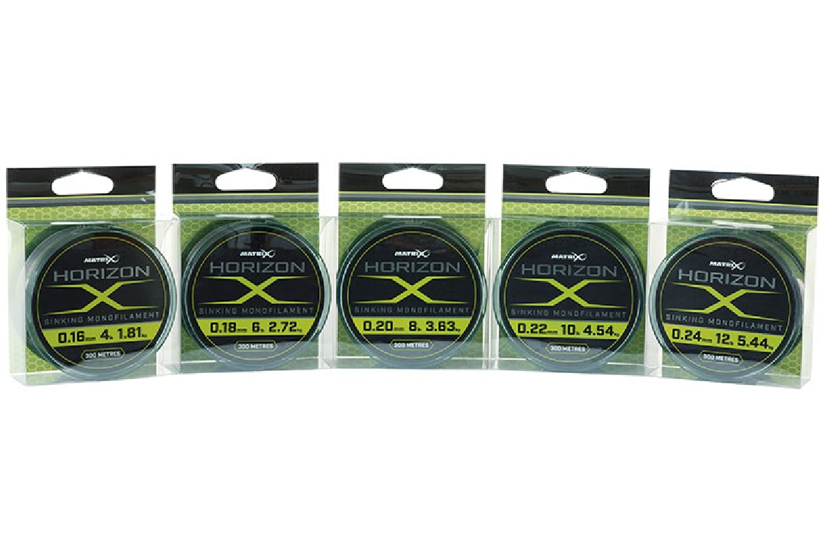 Fox Matrix Horizon X Sinking Monofilament 300M 0.16 mm  1,81Kg