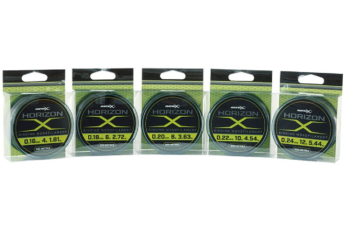 Fox Matrix Horizon X Sinking Monofilament 300M 0.18 mm  2,72Kg