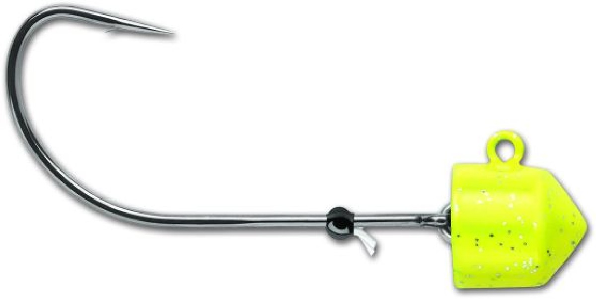 VMC Swingin Ned Rig Chartreuse 7gr 3st.