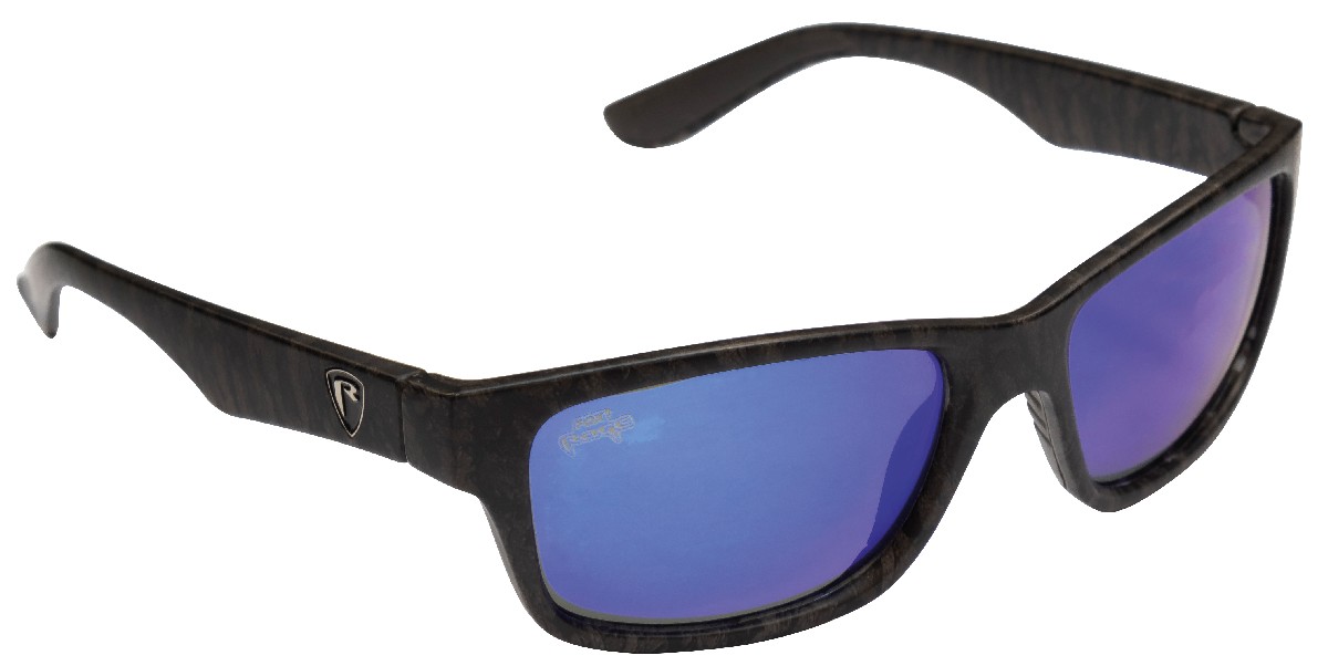 Fox Rage Camo Sunglass Grey Lense Mit Blue Finish