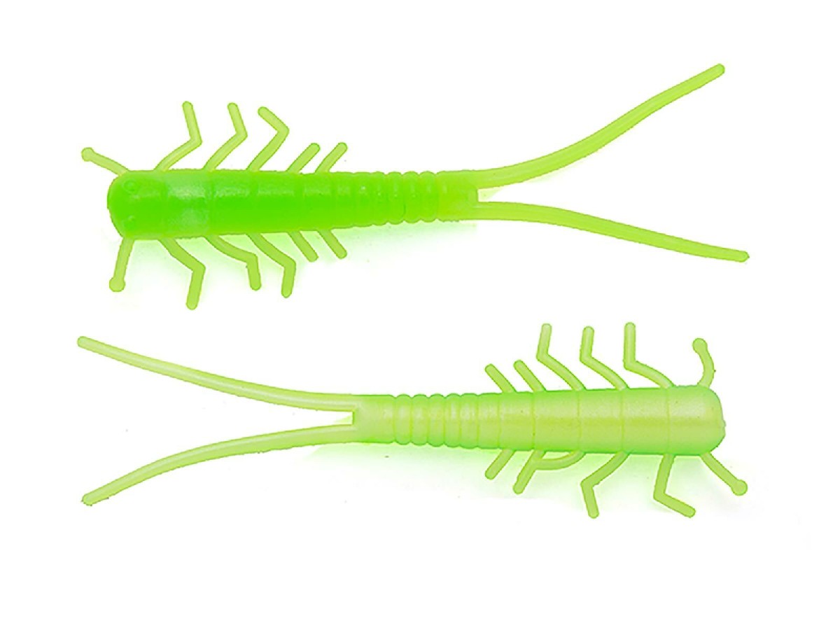 Lunker City Hellgies 3inch 7,5Cm 15st. Limetreuse Lunker City Hellgies 3inch 7,5Cm 15st. Limetreuse