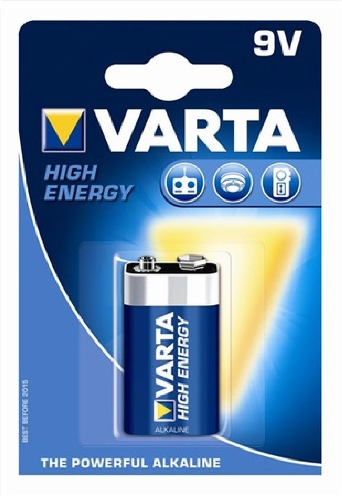 z Varta 9 Volt Batterie