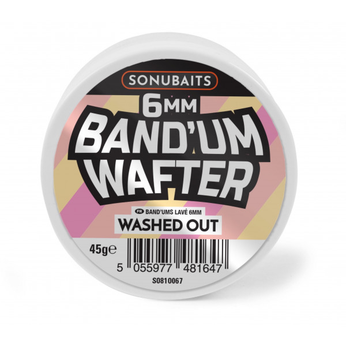 Sonubaits Band'Ums Wafters 6mm Washed Out