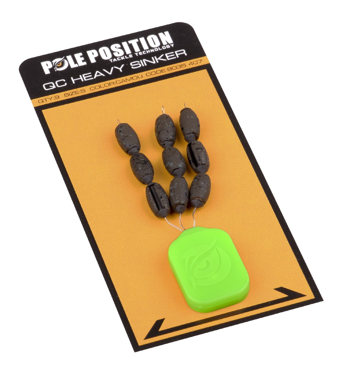 PolePosition Line QC Heavy Sinker Zinc Medium PolePosition Line QC Heavy Sinker Zinc Medium