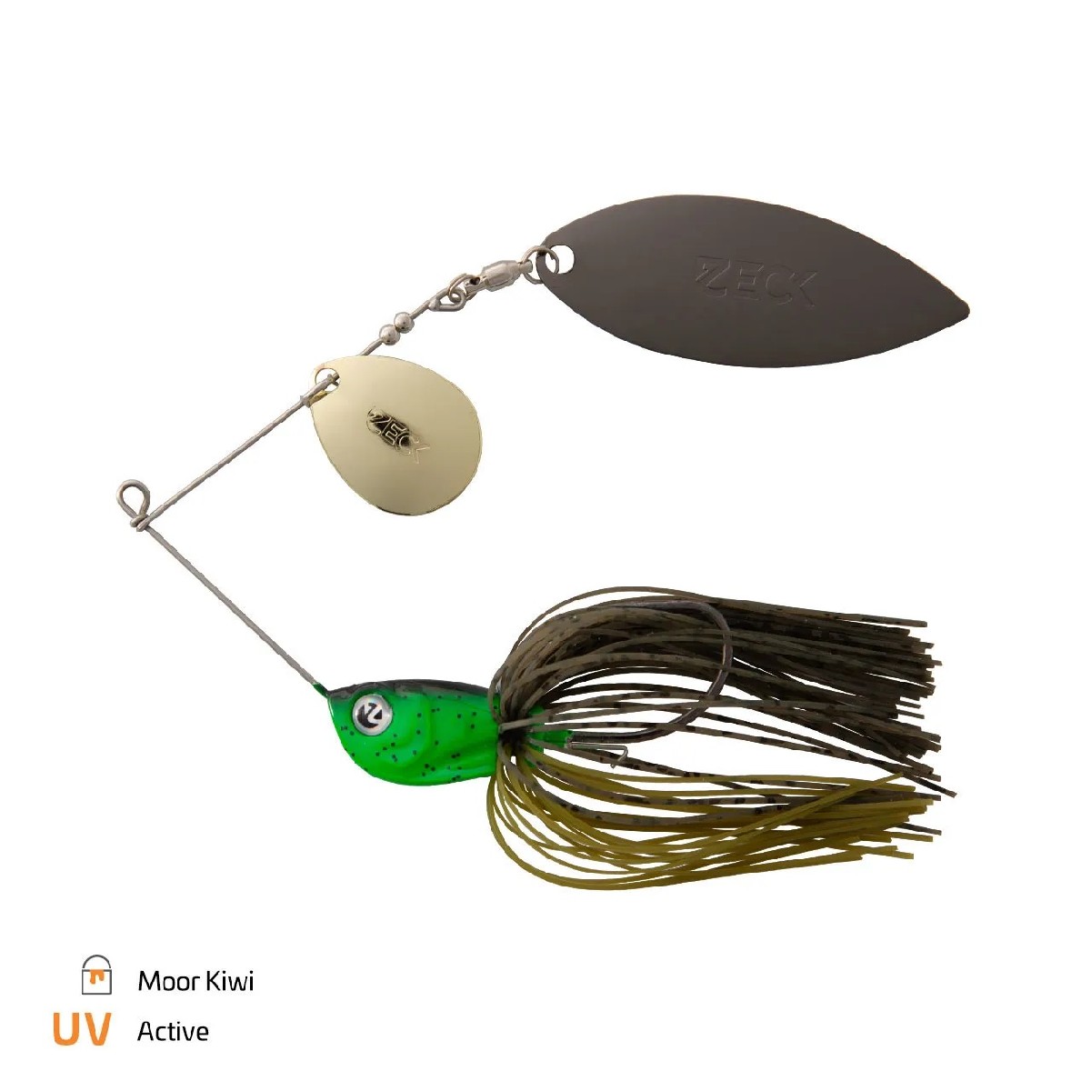 Zeck Spinnerbait 10 gr Moor Kiwi