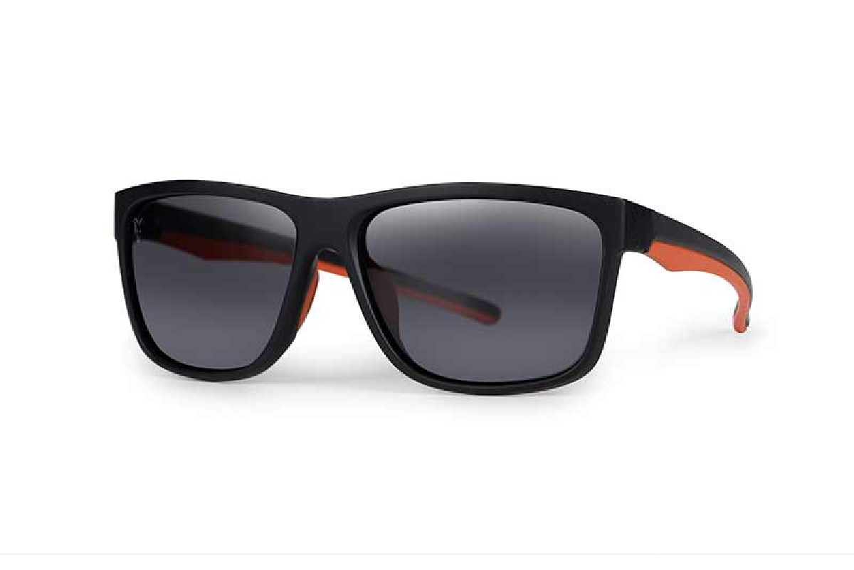 Fox Collection Black Orange Shades Grey Lens