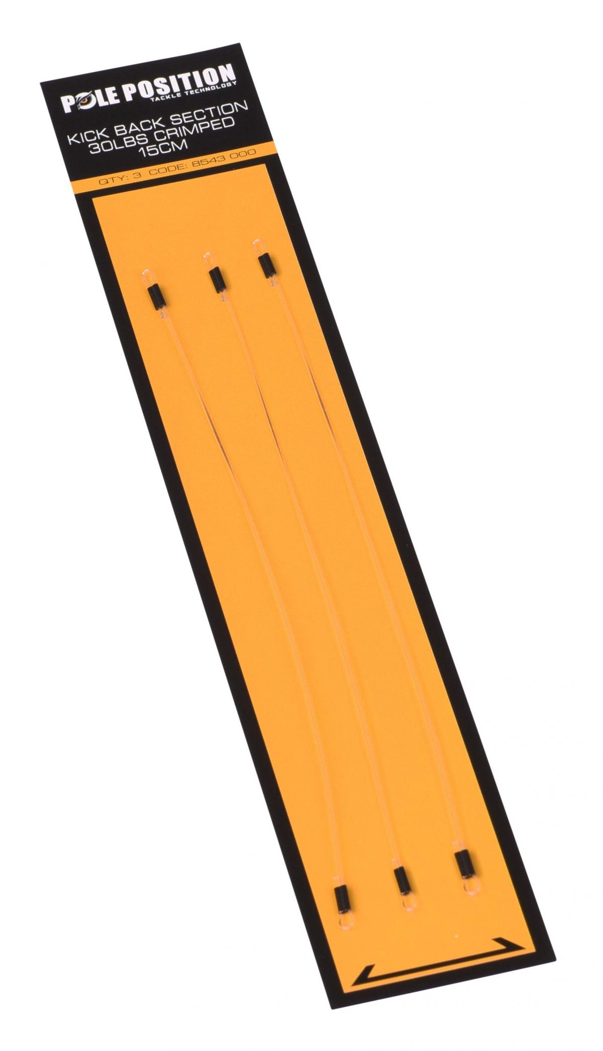 PolePosition Kickback Section 15Cm Crimped PolePosition Kickback Section 15Cm Crimped