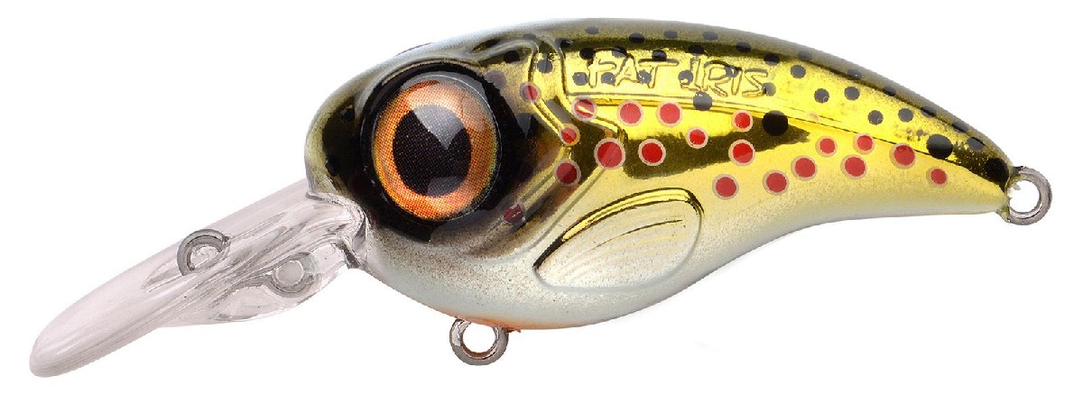 Spro Fat Iris CR Hardlure 5 cm Brown trout Spro Fat Iris CR Hardlure 5 cm Brown trout