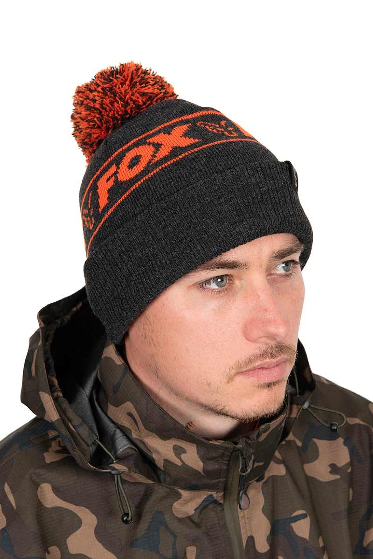 Fox Collection Bobbles Black & Orange Fox Collection Bobbles Black & Orange