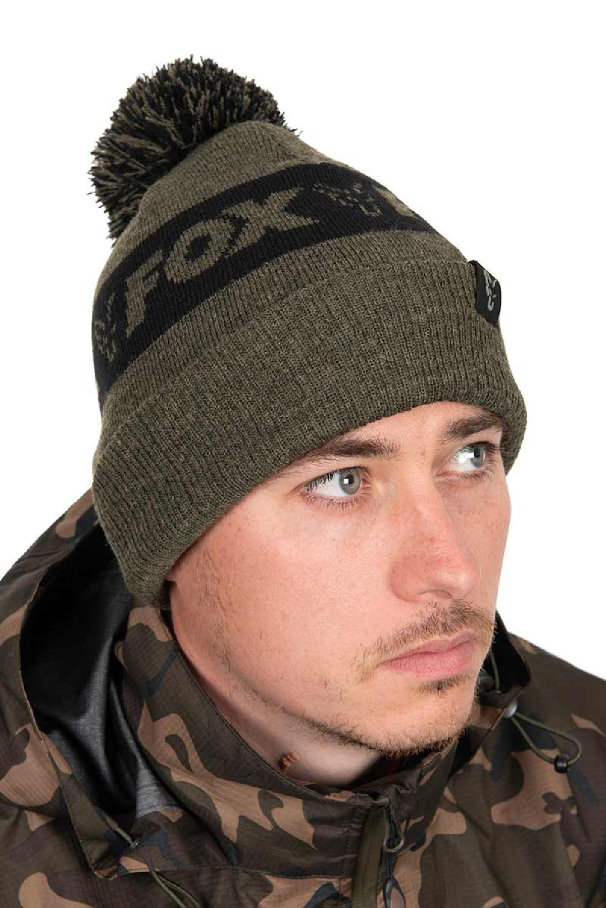 Fox Collection Bobbles Green & Brown