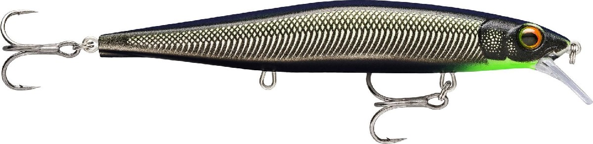 Rapala Precision Xtreme Mavrik Classic 110 Matt Black Green UV - MBGU