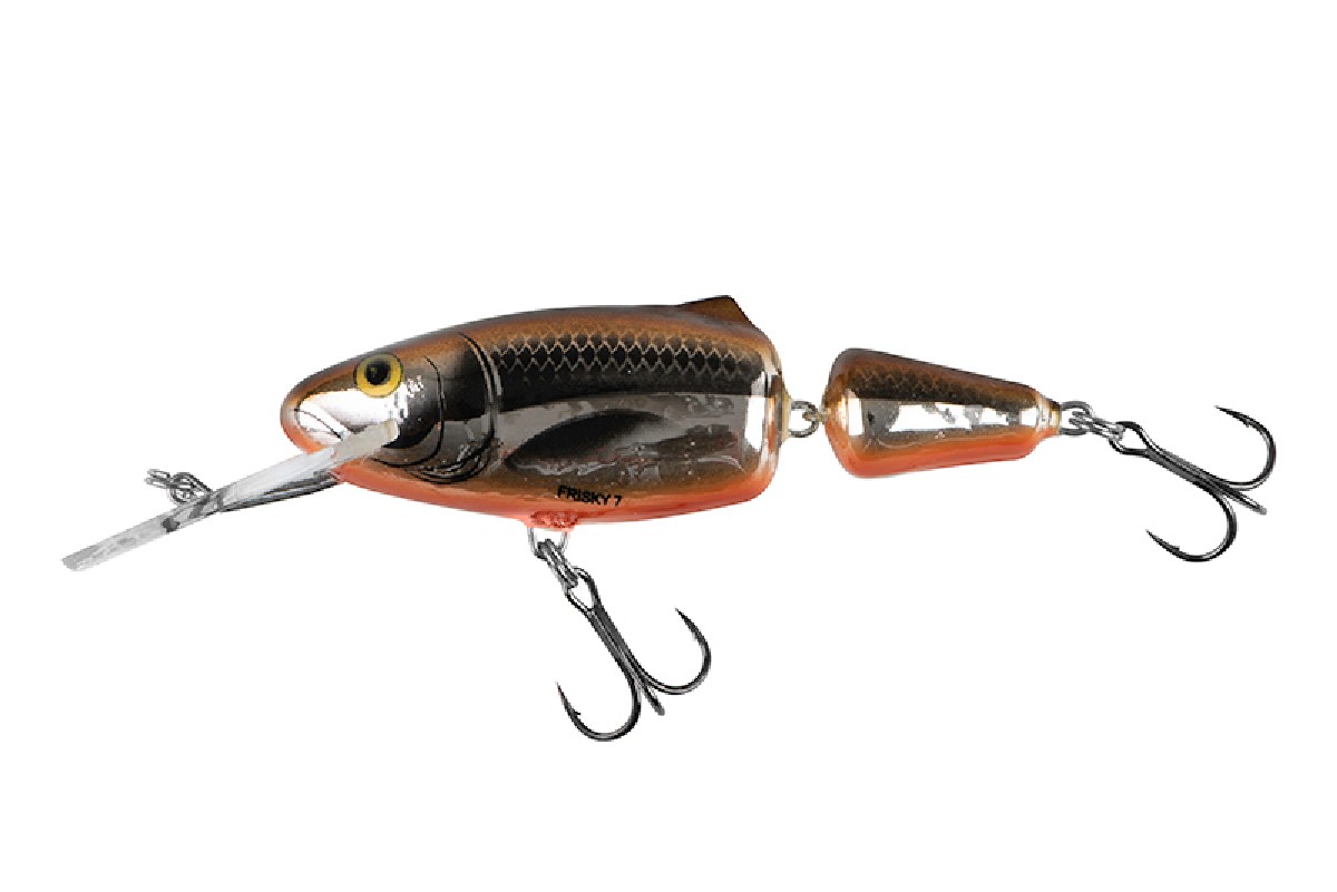 Salmo Frisky Deep Runner 7 cm Hot Oilve