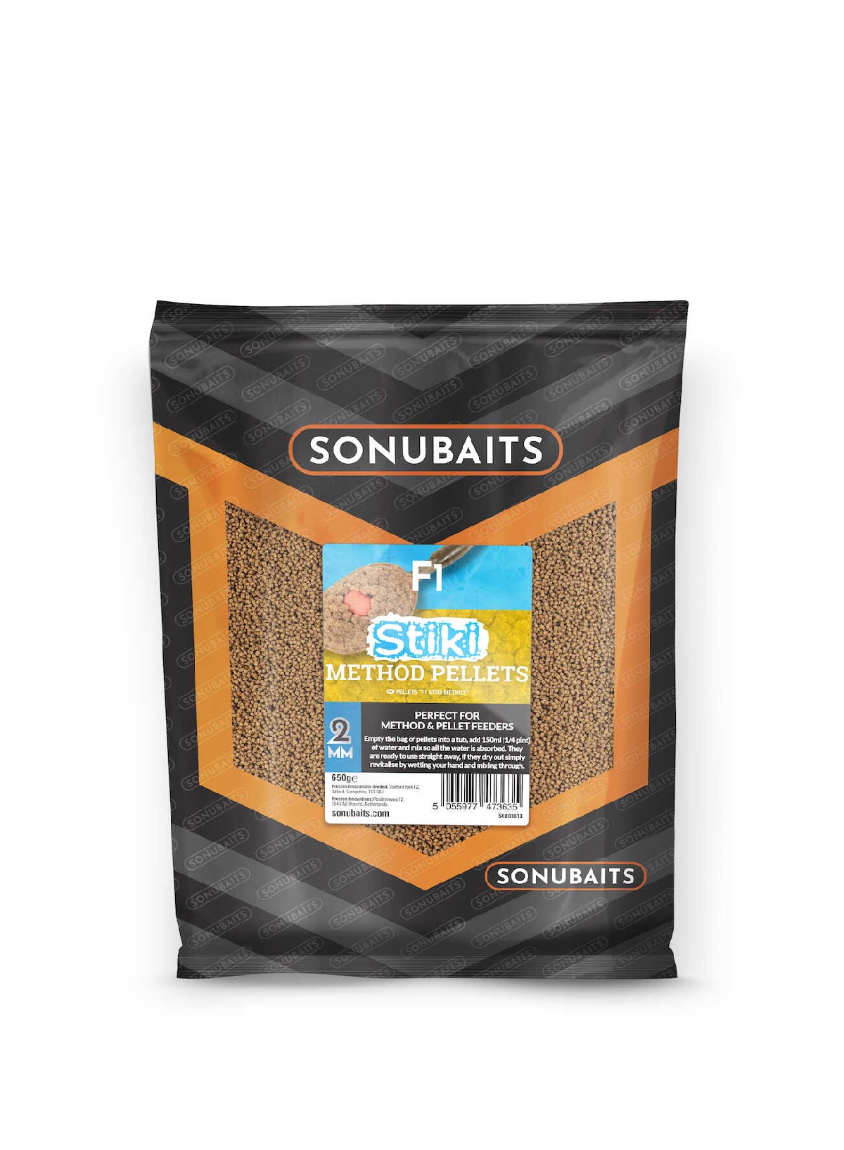 Sonubaits Stiki Method Pellets 650Gr F1 2mm