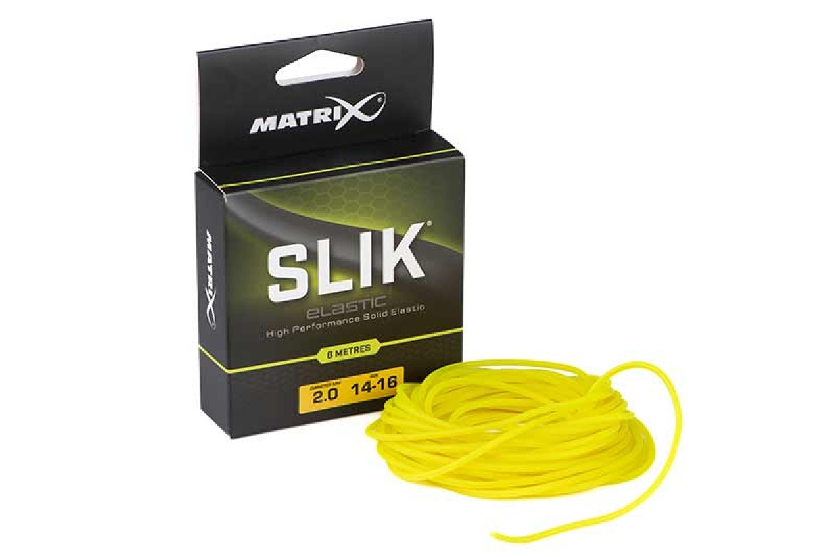 Fox Matrix SLIK Elastic 8m (2.0 mm) Yellow 14-16 Fox Matrix SLIK Elastic 8m (2.0 mm) Yellow 14-16