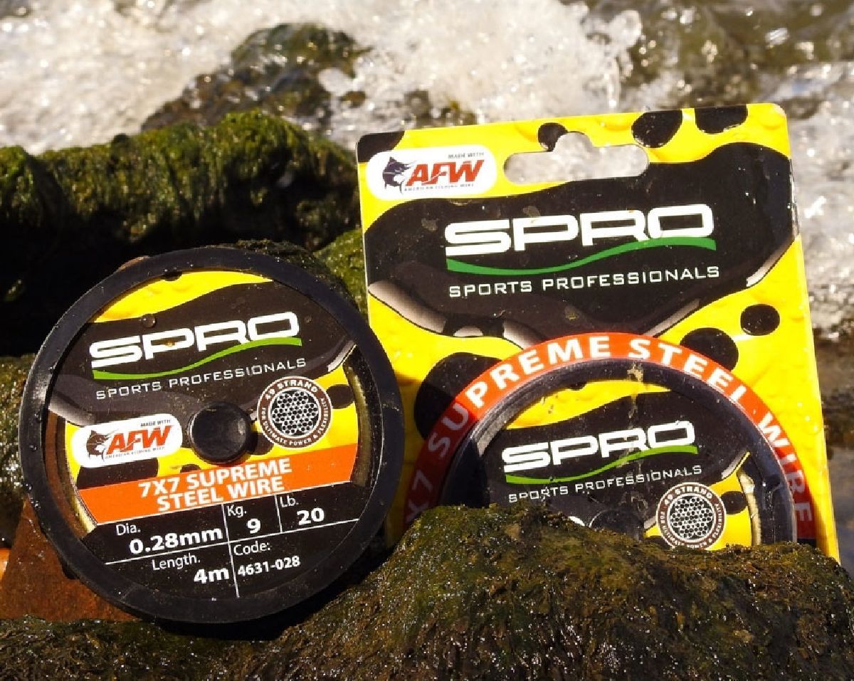 Spro 7X7 Afw Supple Steel Wire 4m 0,46 mm 18Kg