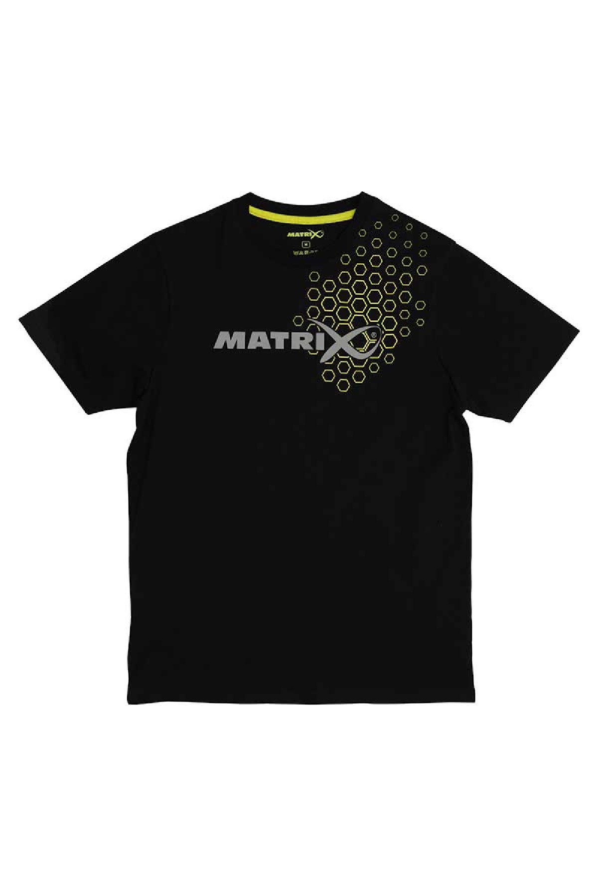 Fox Matrix Hex Print T-Shirt Black Medium