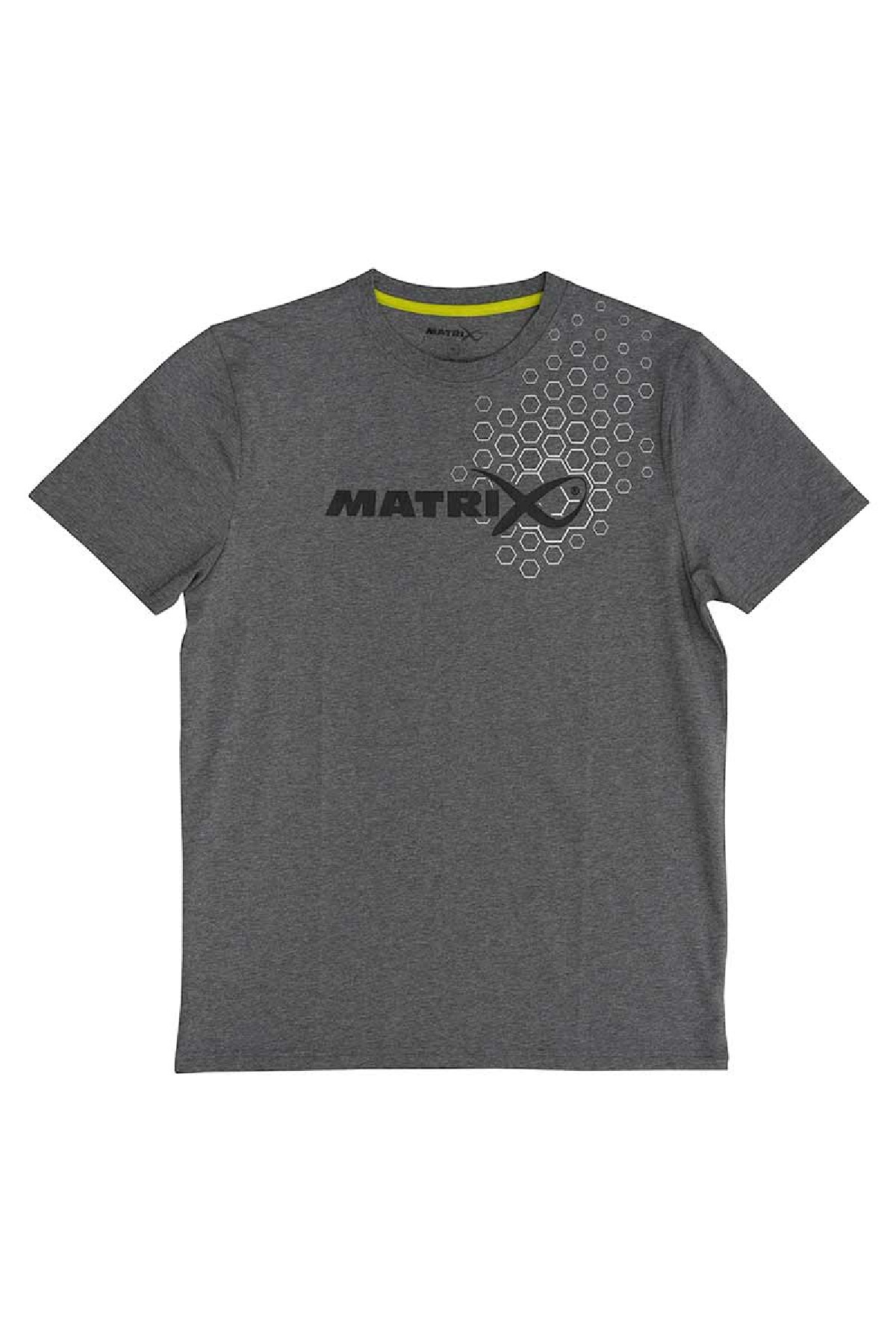 Fox Matrix Hex Print T-Shirt Grey XX-Large Fox Matrix Hex Print T-Shirt Grey XX-Large
