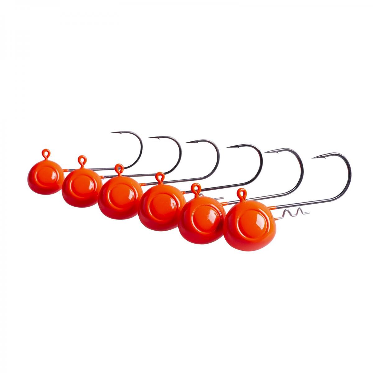 Savage Gear Rattling Jig Heads 8/0 Japan Red Uv 1St. 50 gr