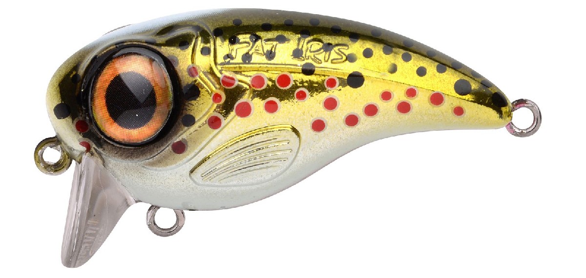 Spro Fat Iris Hardlure 5 cm Brown trout Spro Fat Iris Hardlure 5 cm Brown trout