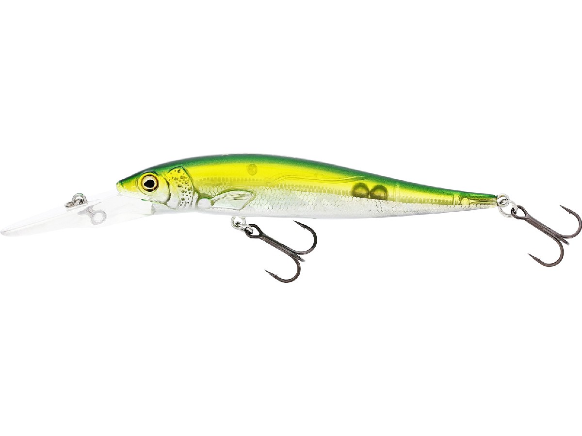 Westin Jerkbite MR 9 cm 8 gr Suspending Olive Minnow Westin Jerkbite MR 9 cm 8 gr Suspending Olive Minnow