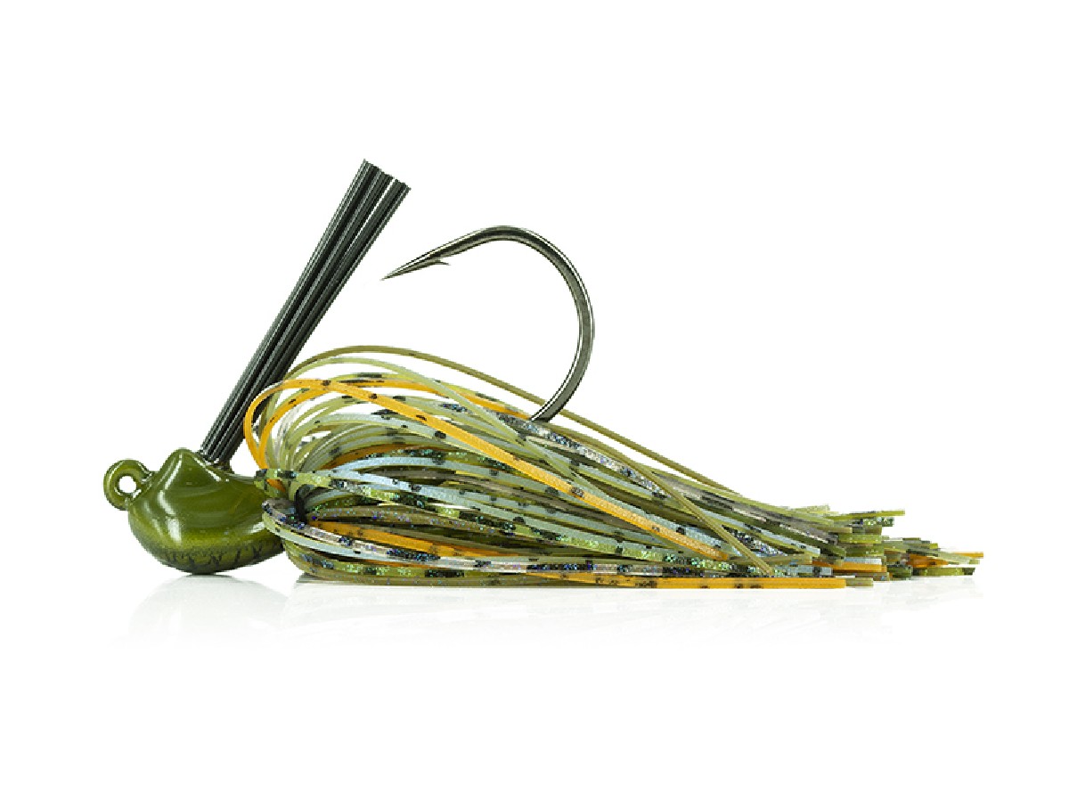 Molix Kento Jig Skirted Jighead 10,5Gr Green Pumpkin Flash