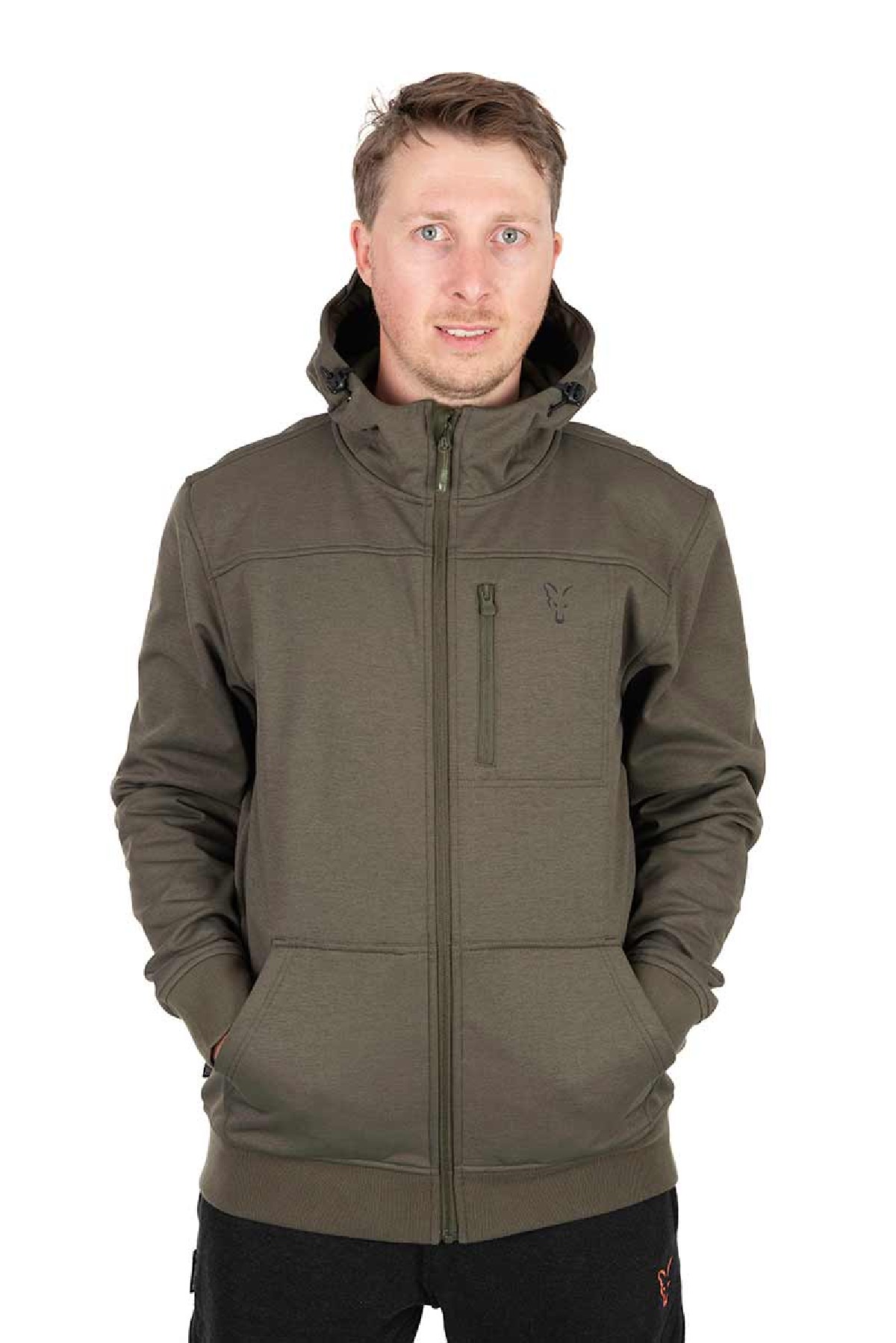 Fox Collection Soft Shell Jacket Green & Black XXX-Large