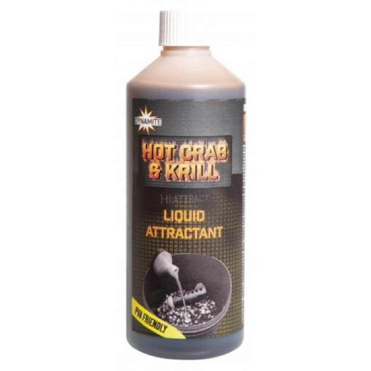 Dynamite Baits Hot Crab & Krill Liquid 500ml