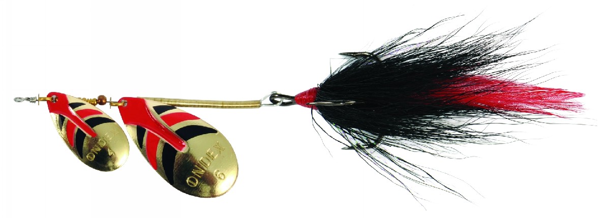 Ondex Buck Tandem Spinner 22.5gr Gold/Decore