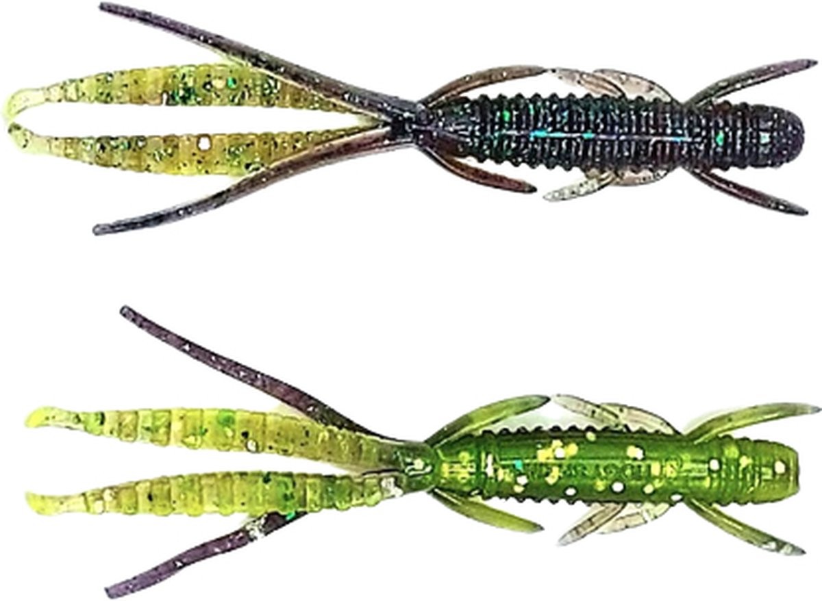 Lucky John Hogy Shrimp 9 cm 5st. T79 / Green Marmalade