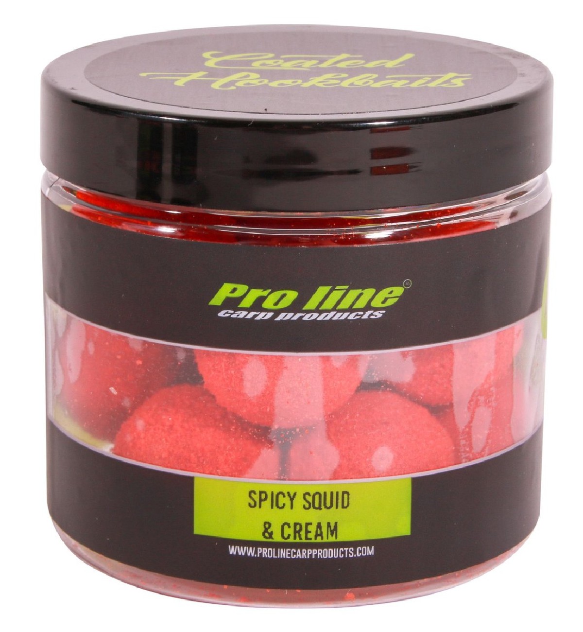 Proline Spicy Scuid & Cream Core 15mm Coated Hookbaits 200 ml