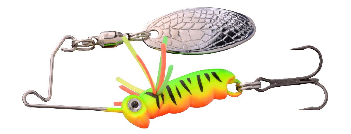 Spro Larva Spinnerbait 4cm 7gr Firetiger Spro Larva Spinnerbait 4cm 7gr Firetiger