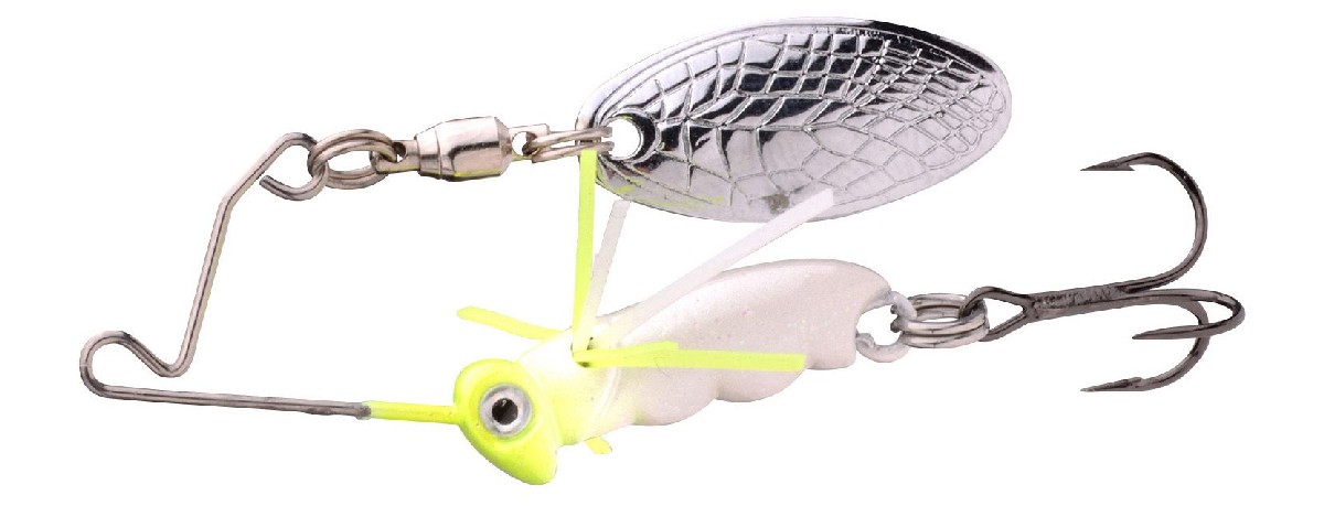 Spro Larva Spinnerbait 4cm 7gr UV Pearl Spro Larva Spinnerbait 4cm 7gr UV Pearl