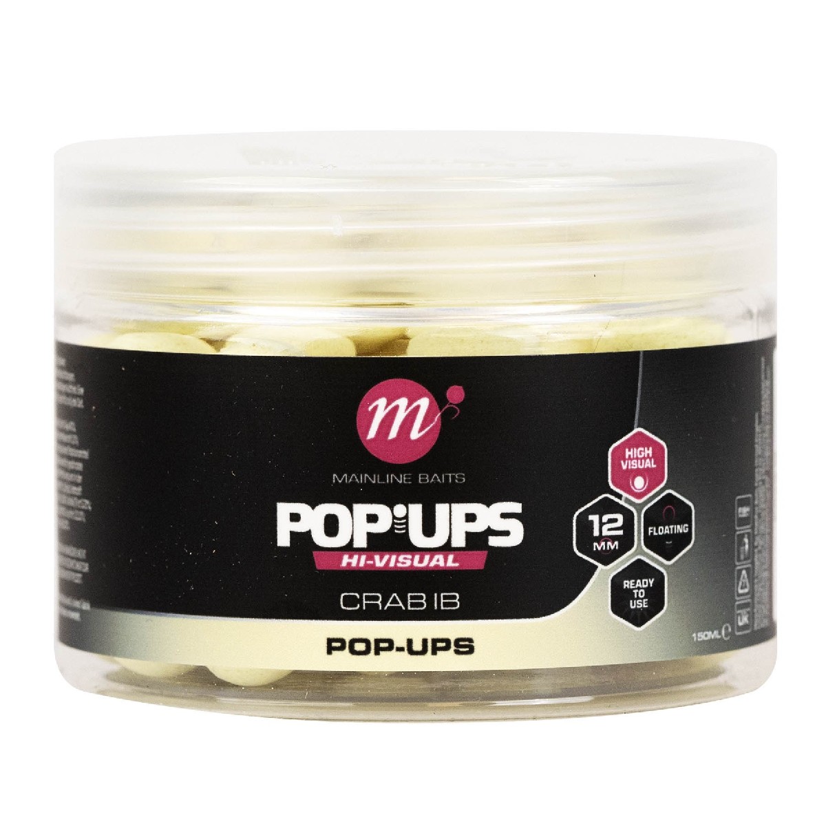 Mainline High Visual Mini Pop-ups 12mm Crab IB Mainline High Visual Mini Pop-ups 12mm Crab IB