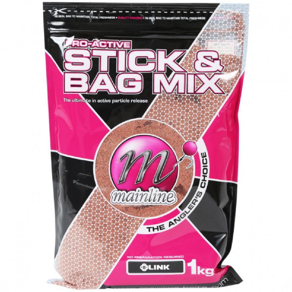 Mainline Pro-Active Bag & Stick Mix 1kg The Link Mainline Pro-Active Bag & Stick Mix 1kg The Link