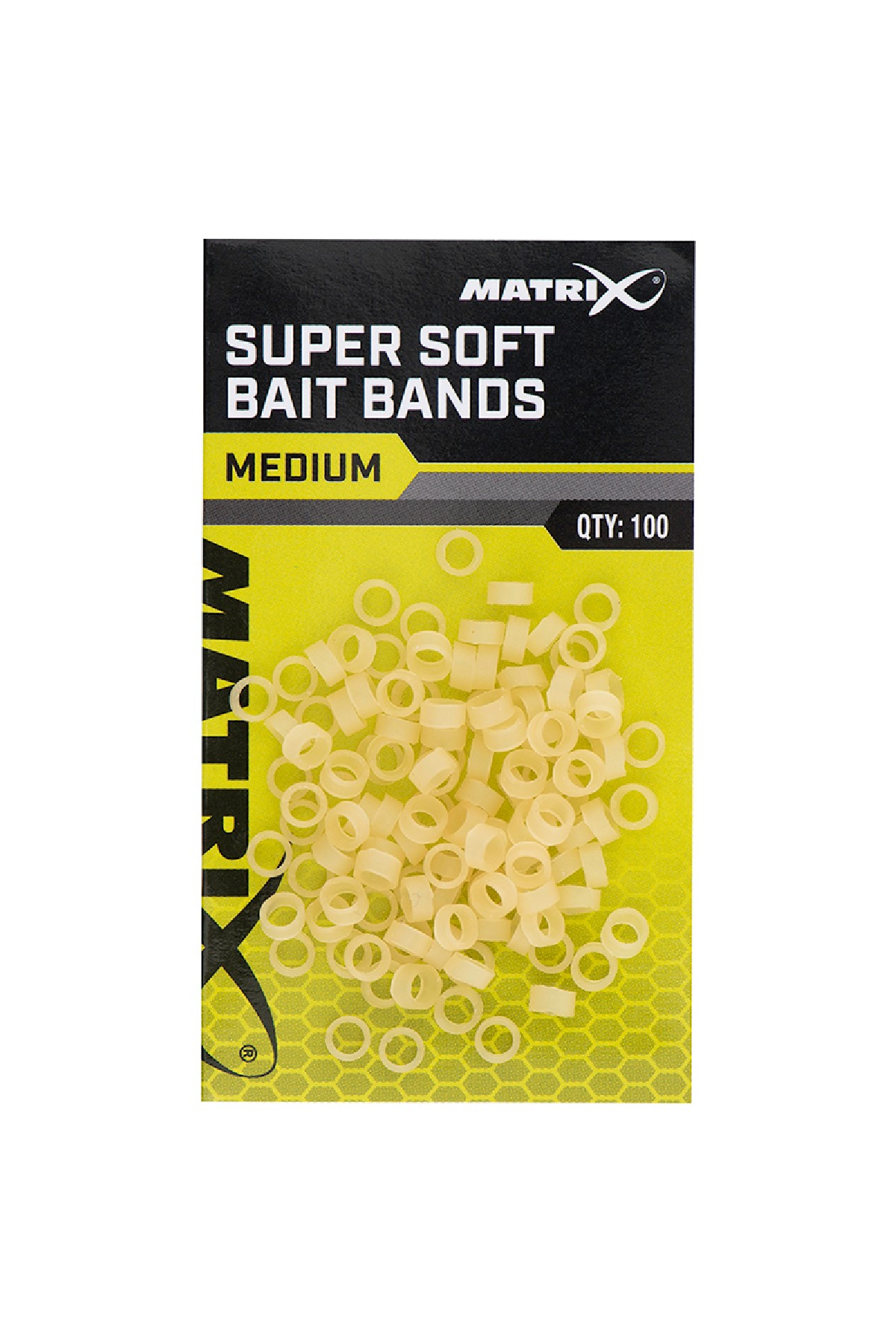 Matrix Super Soft Bait Bands Medium 100st.