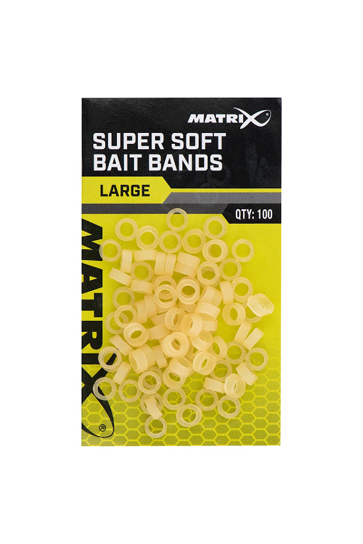 Matrix Super Soft Bait Bands Large 100st. Matrix Super Soft Bait Bands Large 100st.