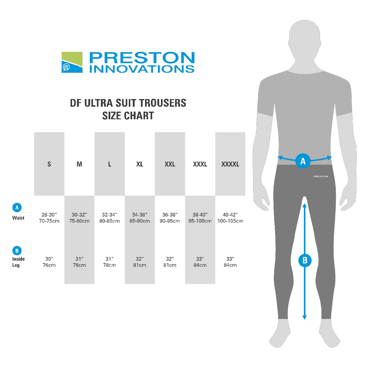 Preston DF Ultra Trousers XXXX-Large Preston DF Ultra Trousers XXXX-Large