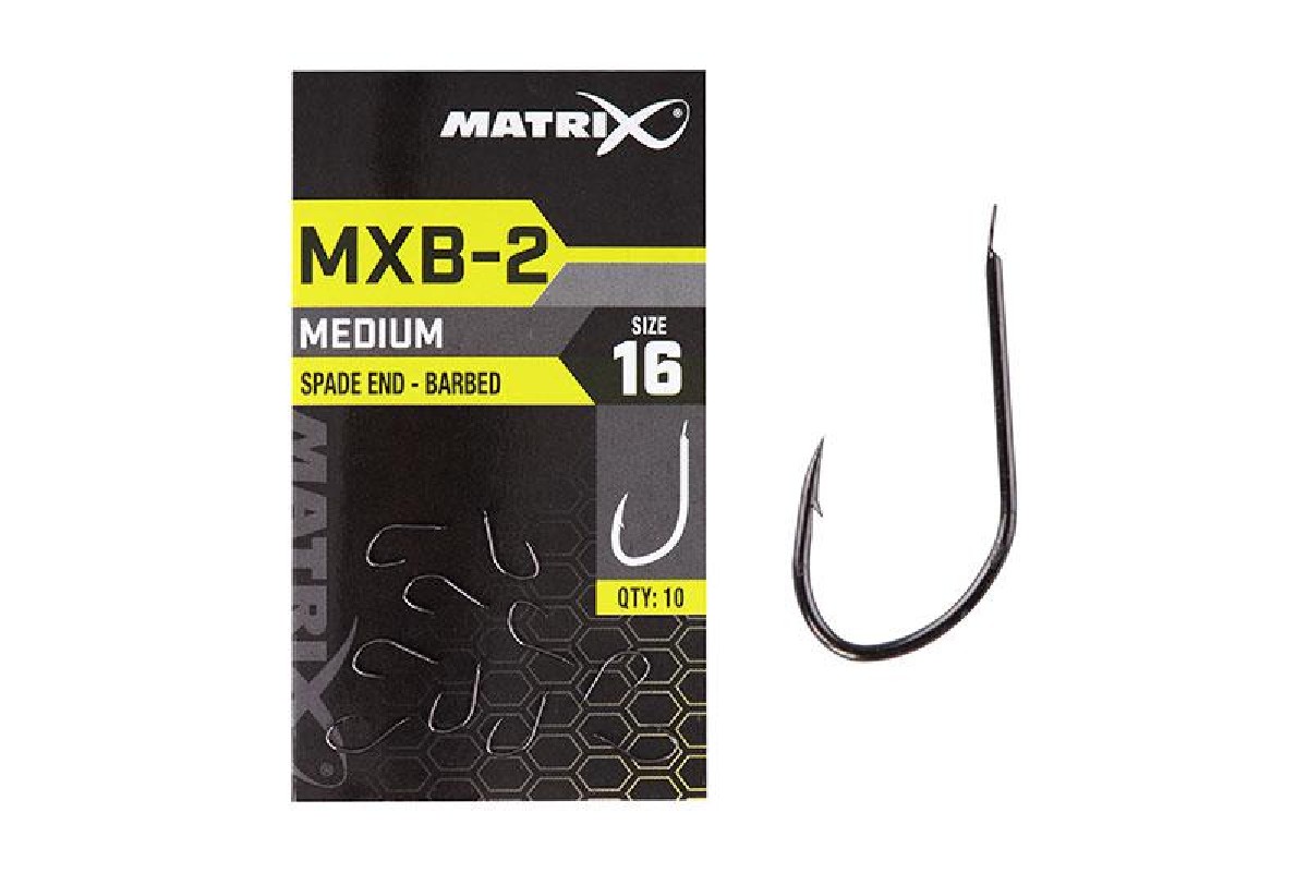 Fox Matrix Mxb-3 Barbed Spade End 10St. Size 16