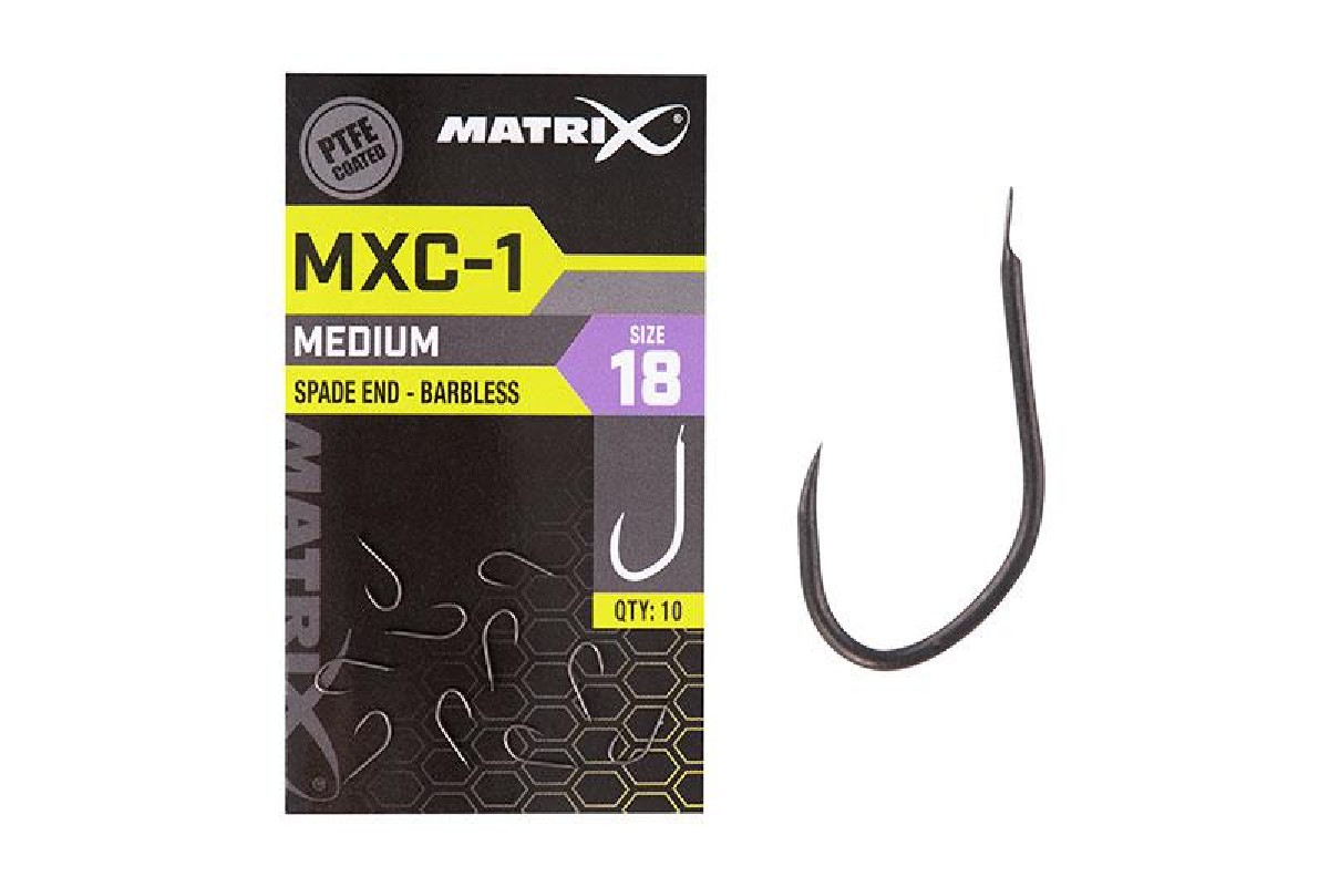 Fox Matrix Mxc-1 Barbless Spade End 10St. Size 20